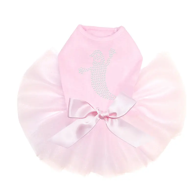 Skinny Rhinestone Ghost - Custom Tutu