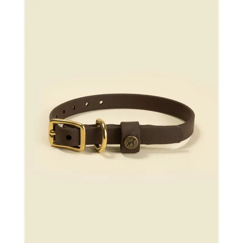 Sporting Puppy Collar - Leather Brown