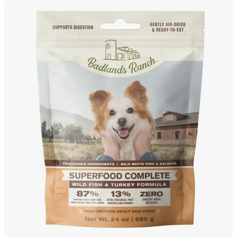 Badlands Ranch Superfood Complete Air Dried Wild Fish & Turkey