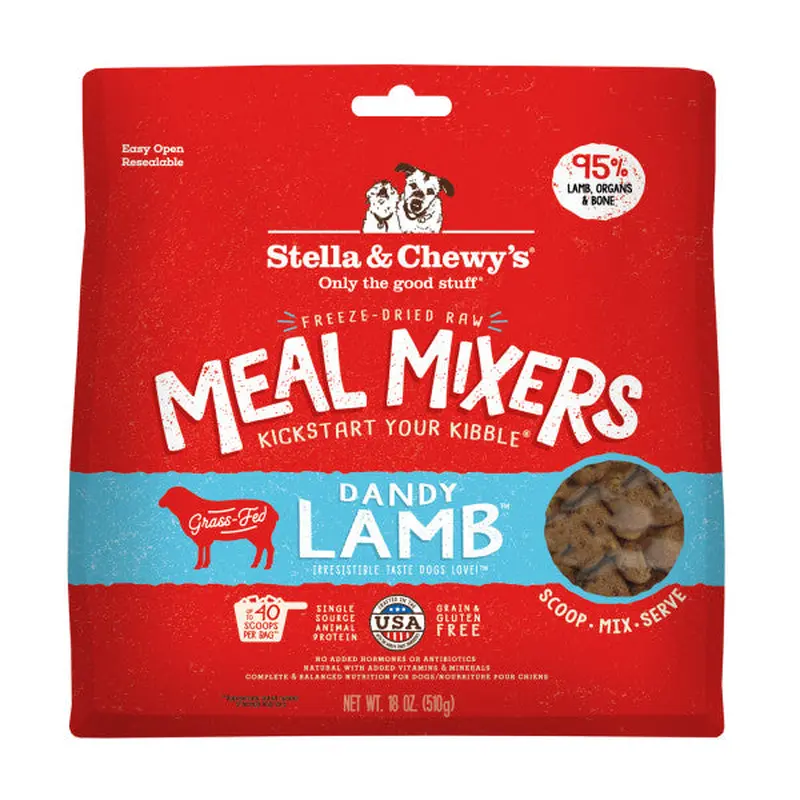 Stella & Chewy's Freeze-Dried Meal Mixers Dandy Lamb