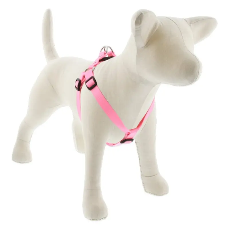 Lupine Pet Dog 3/4 In Wide 20-30 In Step  In Harness Basics Pink
