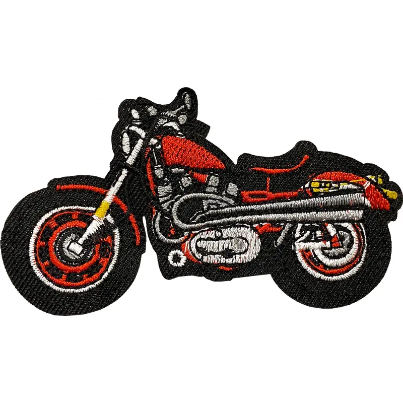 Motorcycle (Red) - Patch