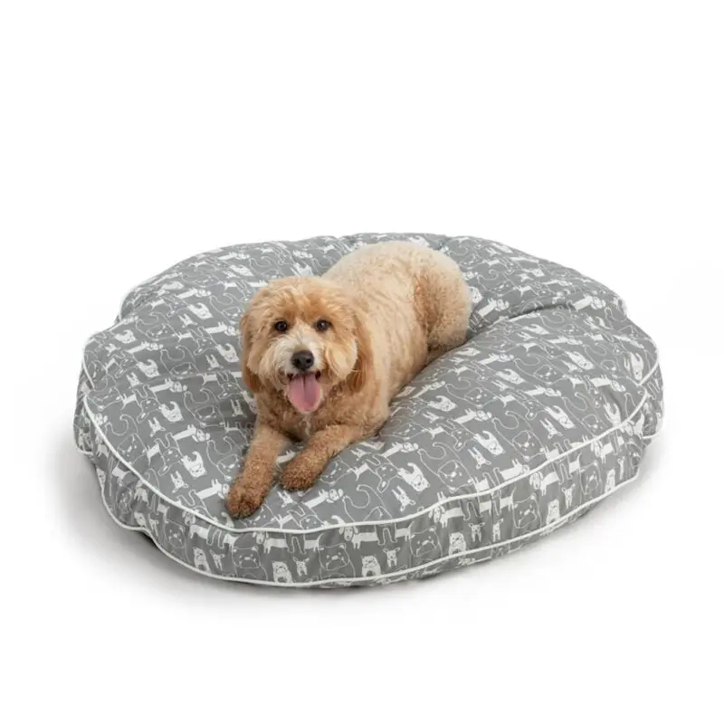Snoozer Pool & Patio Round Dog Bed Small Pedigree Storm