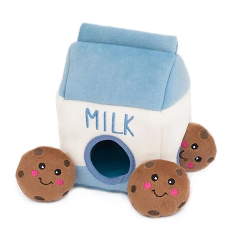Zippy Paws Milk & Cookies