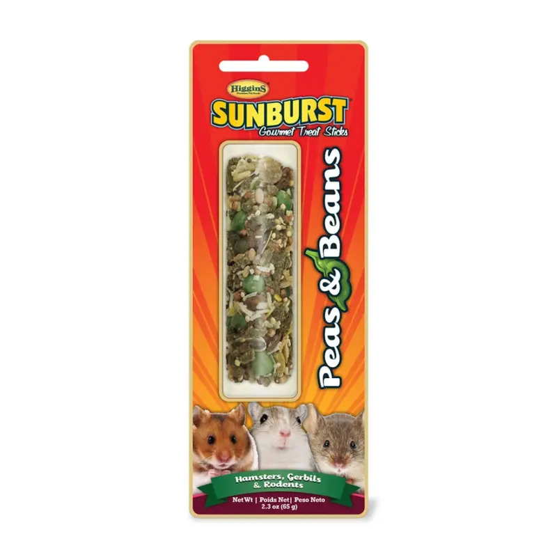 Higgins Peas'n Beans Stick Hamster Gerbil 2.12 oz