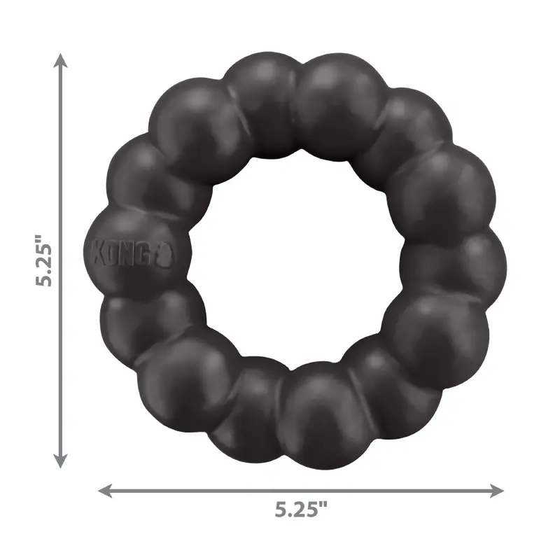 Kong Dog Toy KONG Extreme Ring eXtra Large Black
