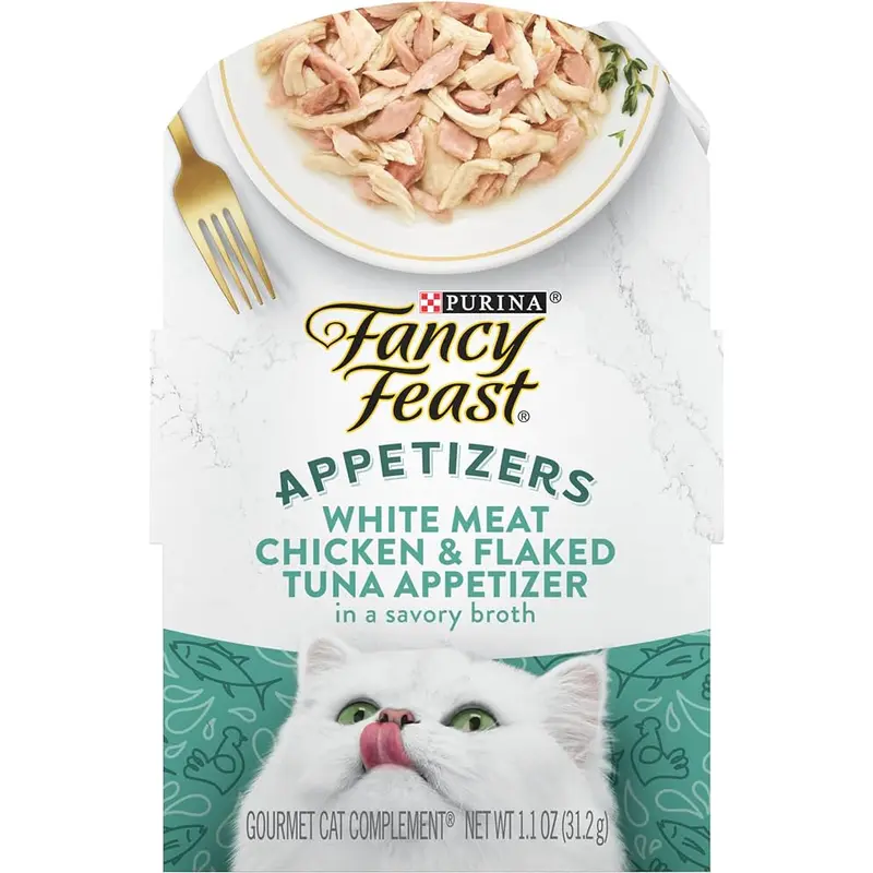 Fancy Feast Appetizers Chicken & Tuna Wet Cat Food (1.1oz)