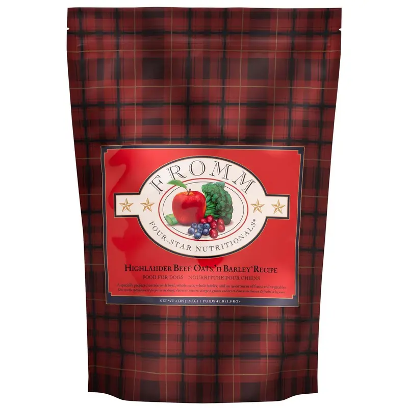 Fromm 4 Star All Life Stages Highlander Beef Dry Dog Food