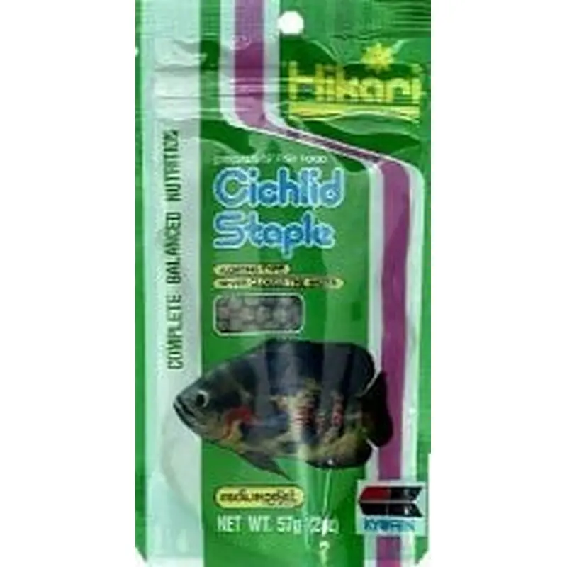 Hikari Cichlid Staple Medium Pellet Fish Food 2 Oz