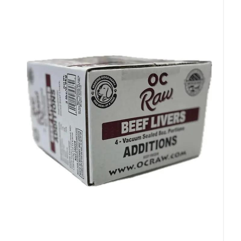 OC Raw Additions Beef Liver 2 lb