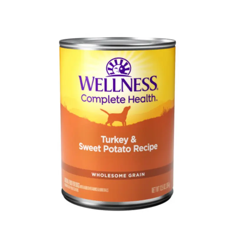 Wellness Adult Turkey and Sweet Potato Wet Dog Food (12.5oz)