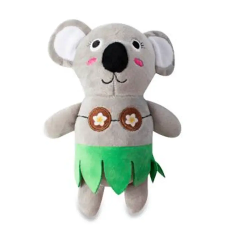 Fringe Koala Shake Your Palm Palms Plush Dog Toy