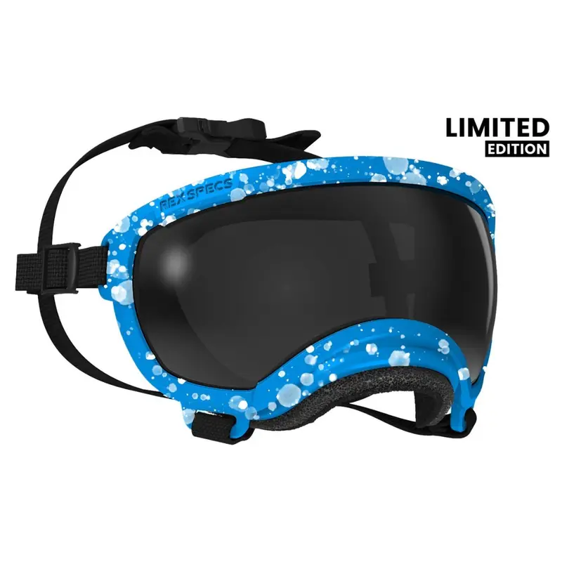 Rex Specs Goggles for Dogs - V2 X-Large Blue Splat
