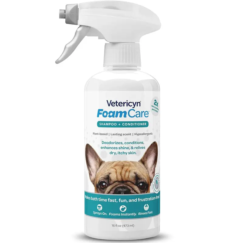 Vetericyn FoamCare Pet Shampoo & Conditioner 16oz