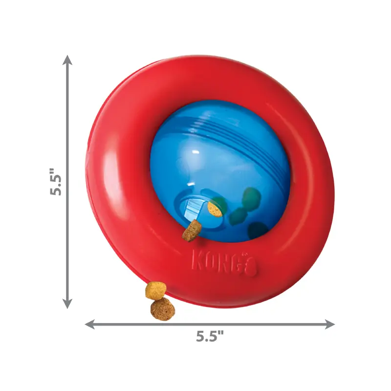 Kong Dog Toy Gyro Large Treat Dispenser