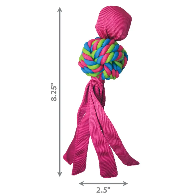 Kong Dog Toy Wubba Weaves Small Assorted