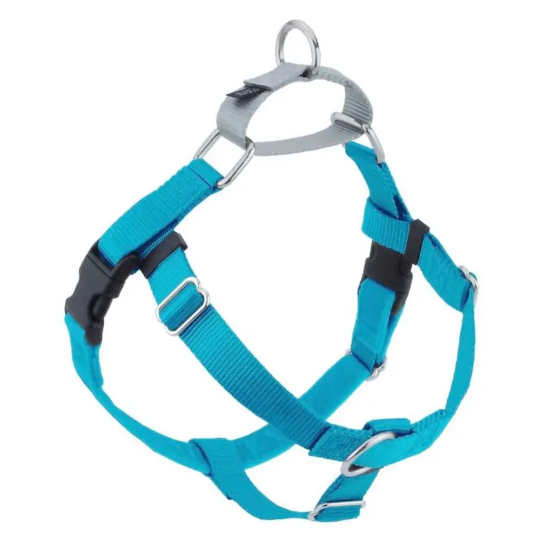 2 Hounds Design Freedom No-Pull Dog Harness - Small 5/8" x 20-24" - Turquoise