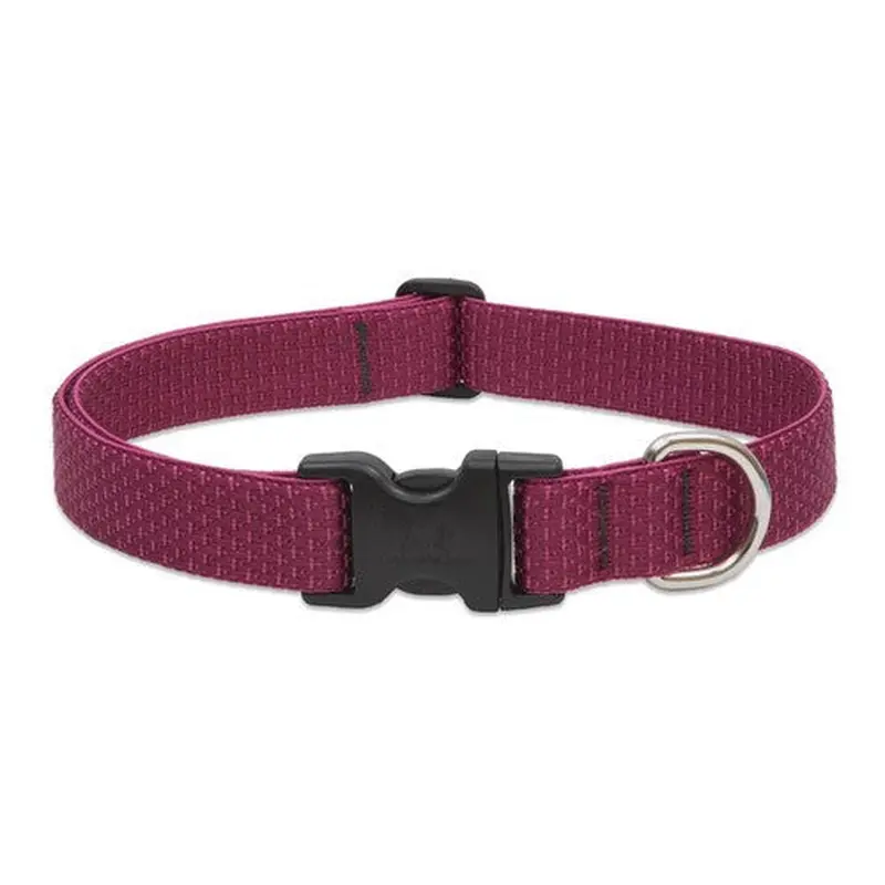 Lupine Adjustable Collars Berry 1"x12-20"