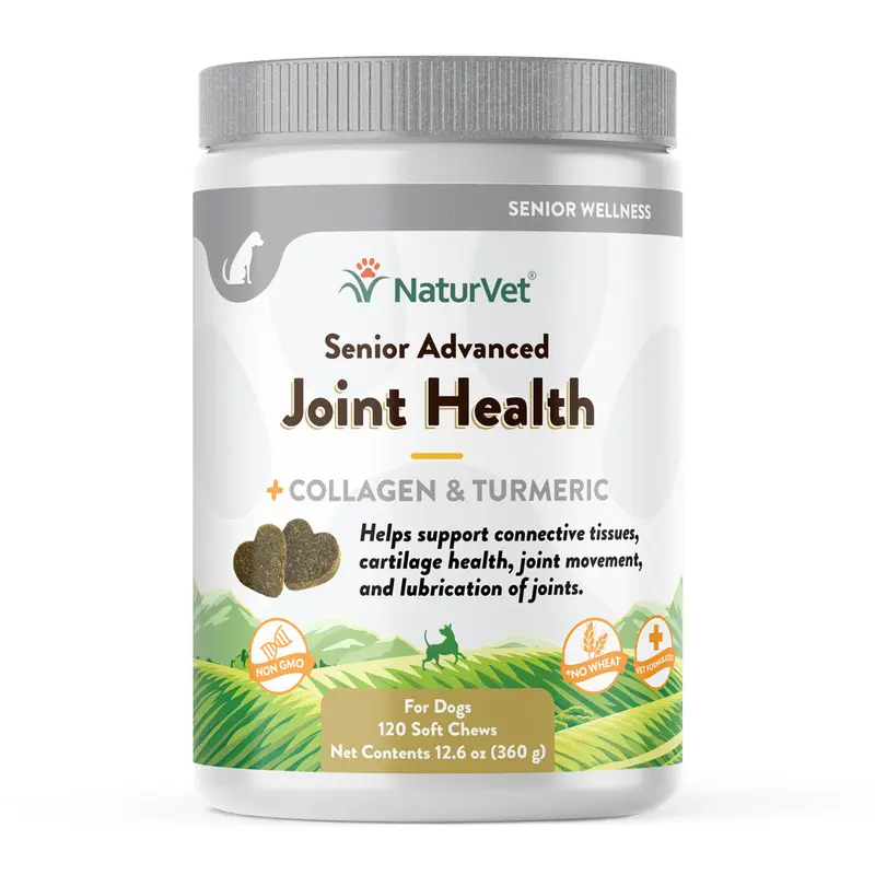 Naturvet Senior Advanced Joint Halth soft Chews 120ct
