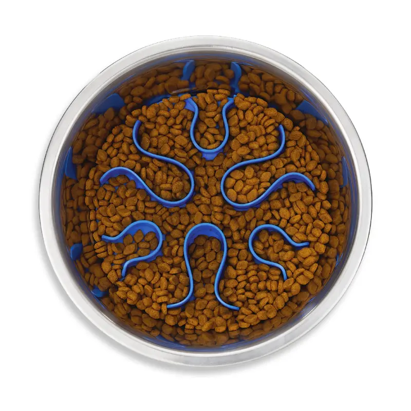 Outward Hound Fun Feeder Stainless Steel Slow Bowl