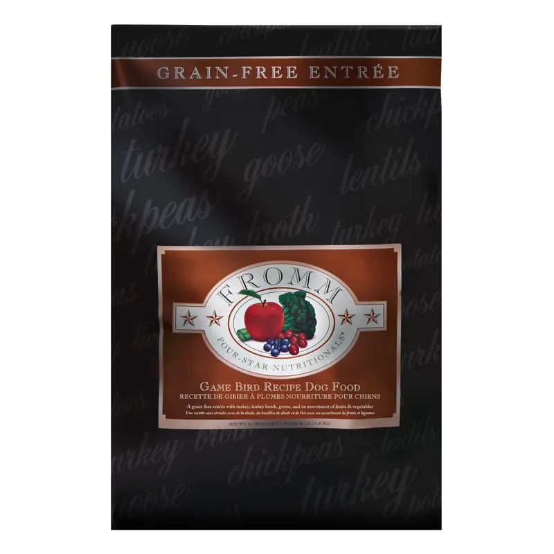 Fromm Four-Star Nutritionals  Game Bird Recipe Dog Food 26 lb