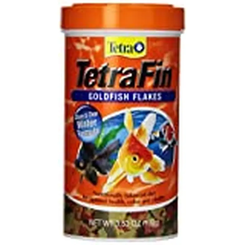 Tetra TetraFin Balanced Diet Goldfish Flake Food for Optimal Health  3.53 Ounces
