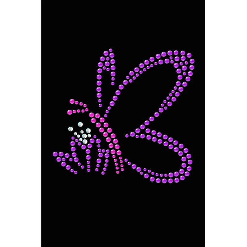 Pink & Purple Nailhead Butterfly - Custom Tutu