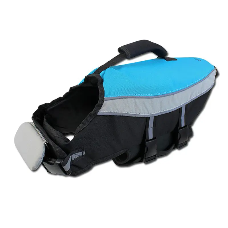 Alcott Water Adventure Dog Jacket - Small 10" x 13-17" x 14-18" - Blue