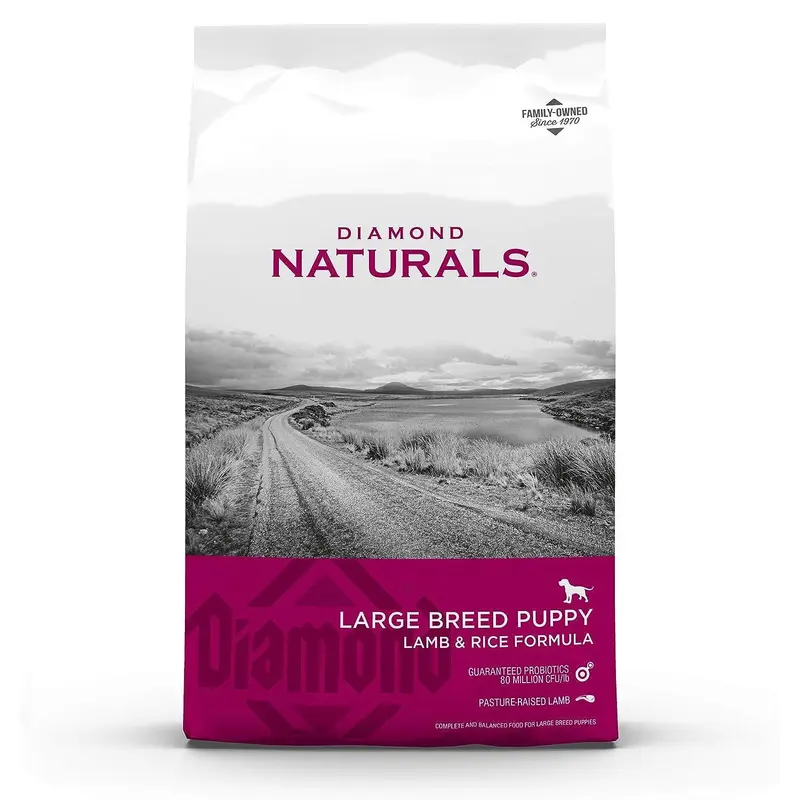 Diamond Lamb & Rice Large Breed Puppy Dry Dog Food 40lb