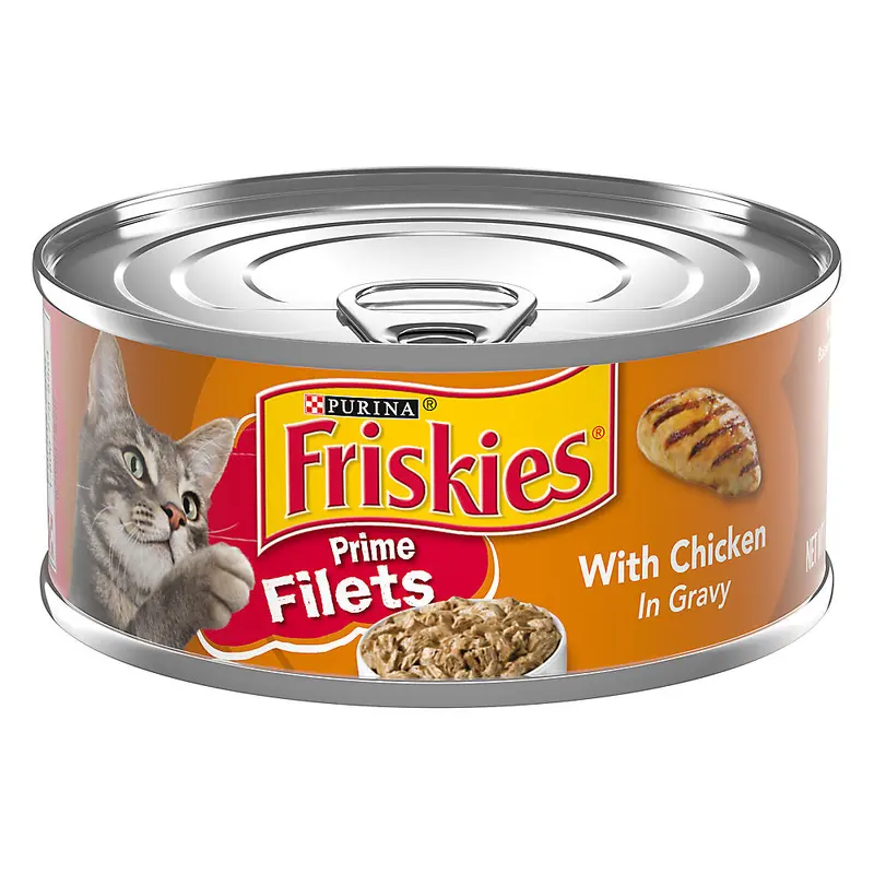 Friskies Prime Filets Chicken in Gravy Wet Cat Food (5.5oz)
