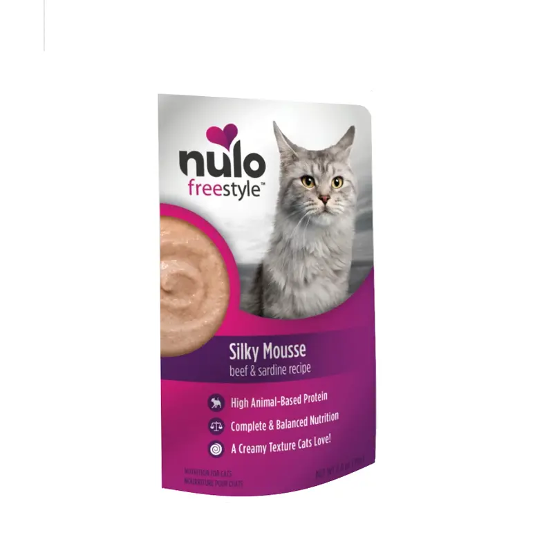 Nulo Silky Mousse Beef & Sardines Cat Pouch