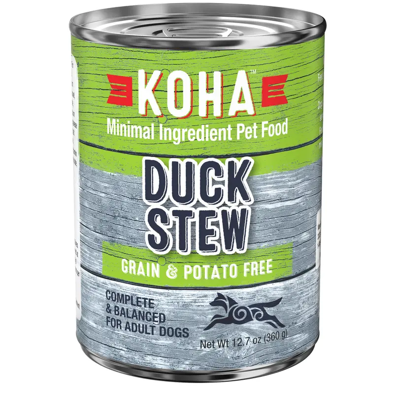 Koha Grain Free Stew for Dogs 12.7oz Duck