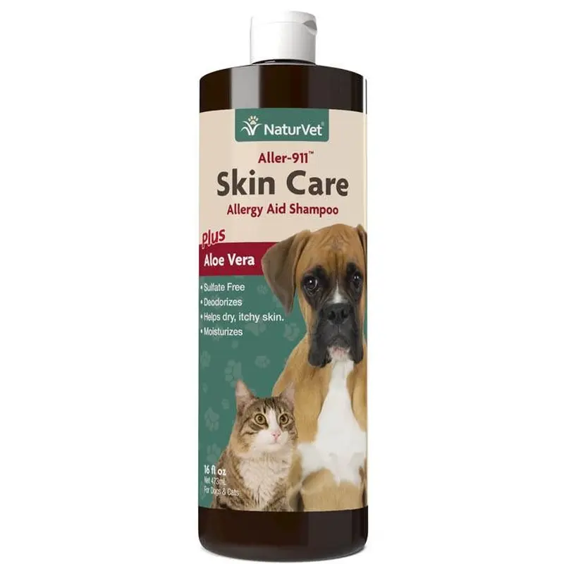 NaturVet Aller-911 Skin Care Shampoo