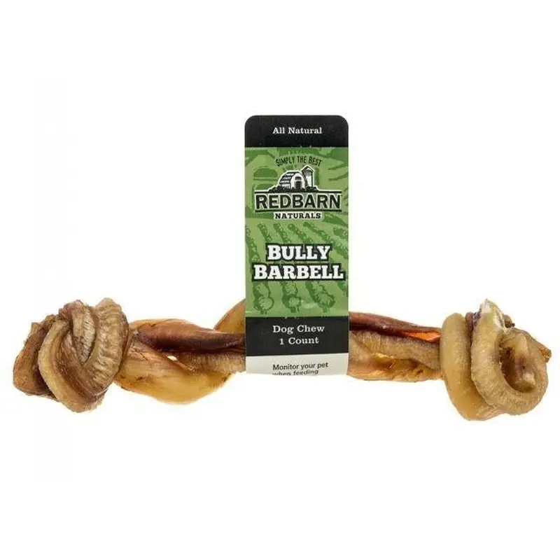 Redbarn Naturals Bully Barbells Dog Treats 5in
