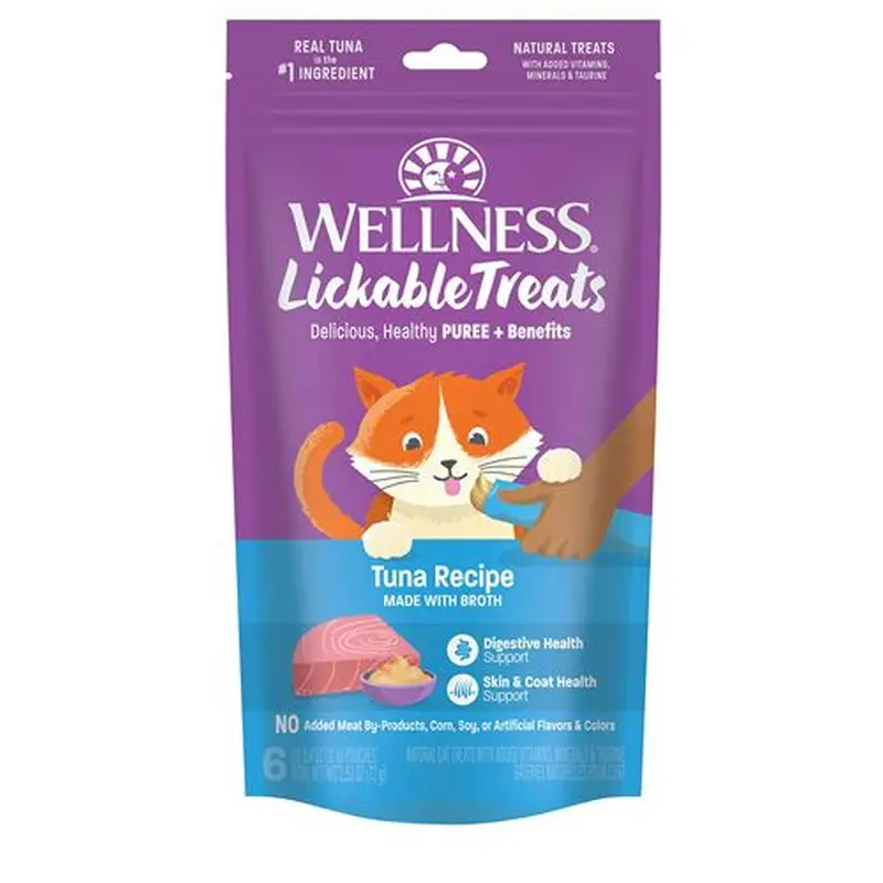 Wellness Grain Free Tuna Lickable Cat Treat 2.5oz