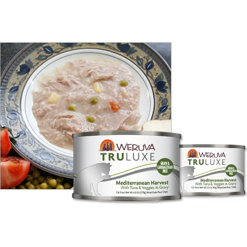 Weruva Mediterranean Harvest with Tuna & Veggies in Gravy 6oz