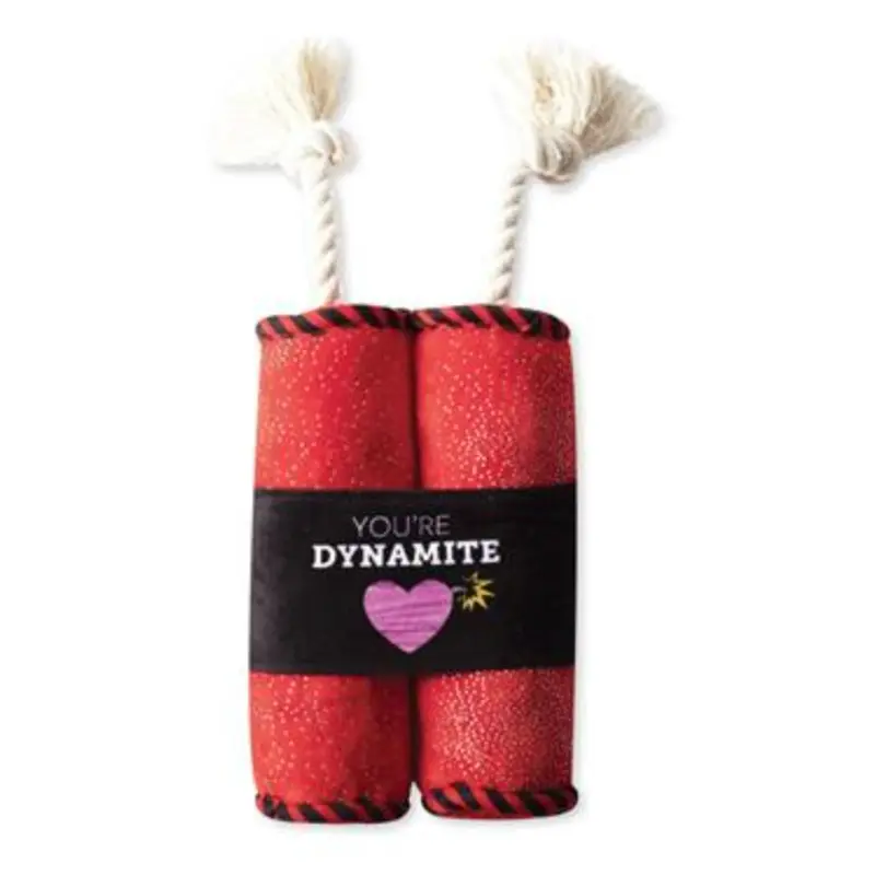 Fringe You're Dynamite Plush Dog Toy