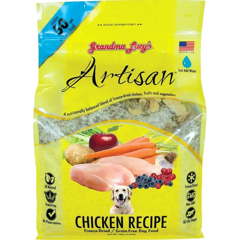 Grandma Lucy's Artisan Grain-Free Freeze-Dried Chicken Recipe