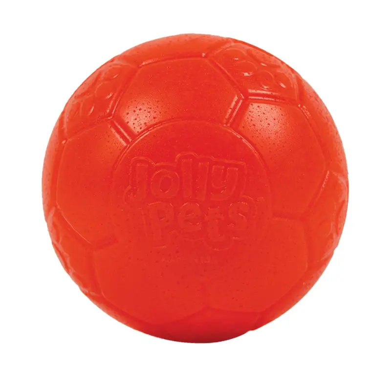Jolly Pets Mini Soccer Ball Dog Toy 3" Orange