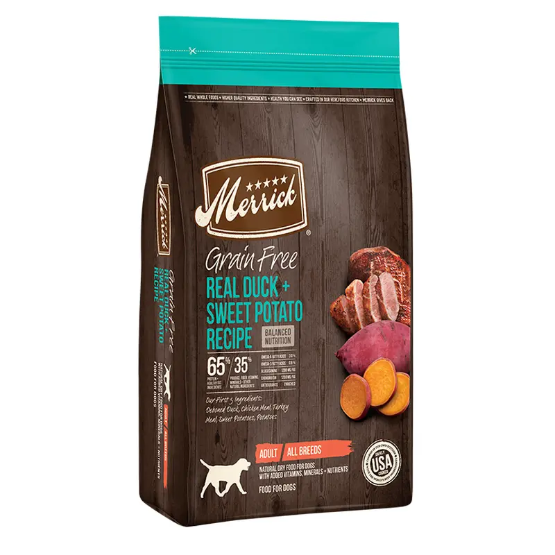 Merrick Grain-Free Real Duck & Sweet Potato Recipe