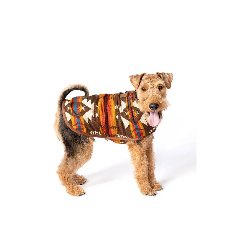 Brown Southwest Dog Coat