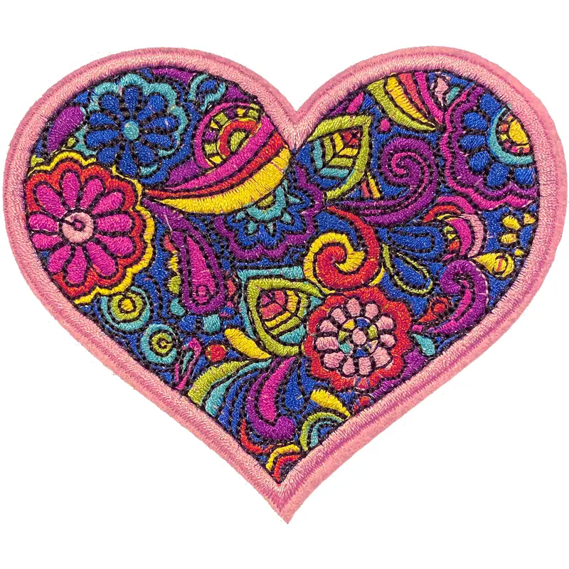 Flower Heart Patch