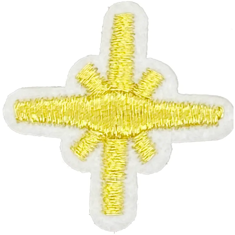 Space 21(Gold Star) Large - Patch