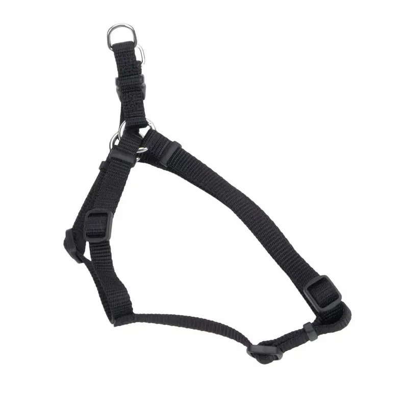 Coastal Comfort Wrap Adjustable 3/8in Wide 12-18in Step In Dog Harness Black