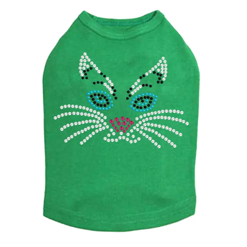 Cat Face - Dog Tank