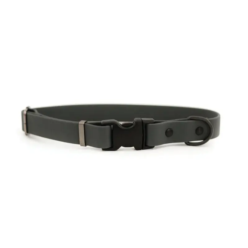 Euro-Dog Waterproof Dog Collar Large Charcoal