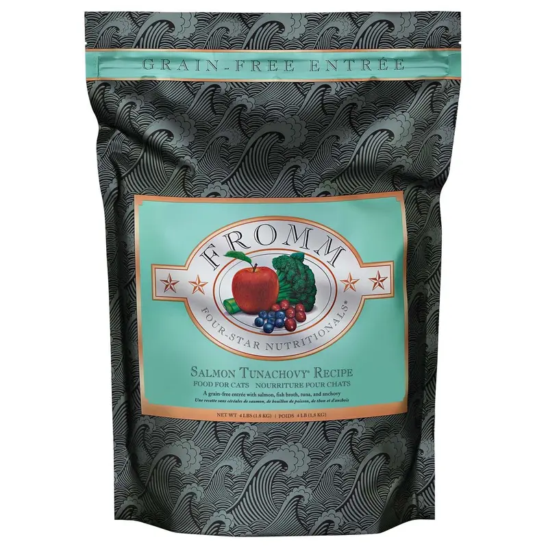 Fromm 4 Star Adult Grain-Free Salmon Tunanchovy Dry Cat Food