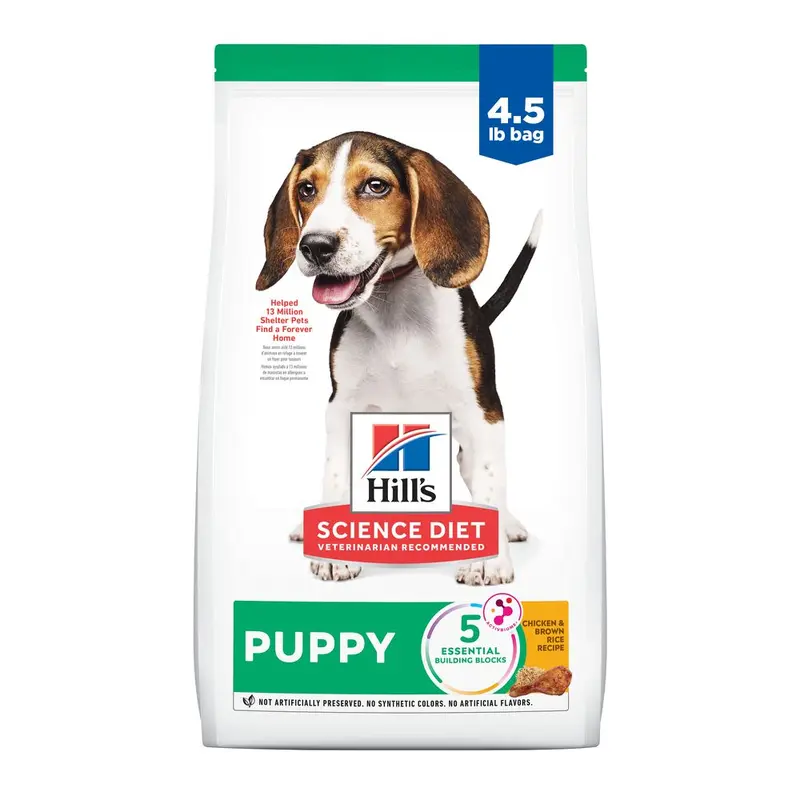 Hills Science Diet Puppy Chicken & Brown Rice Recipe Dry Dog Food