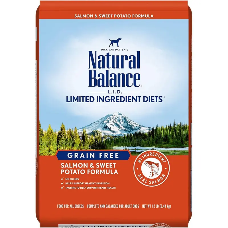 Natural Balance LID Limited Ingredient Diet Dry Dog Food - Salmon & Sweet Potato - 12lb