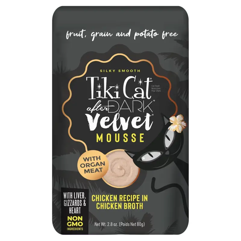 Tikicat Adult After Dark Velvet Mousse Chicken (2.8oz)